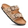 Aerothotic Women's Shoe Queen Sandal In Leopard In Multi