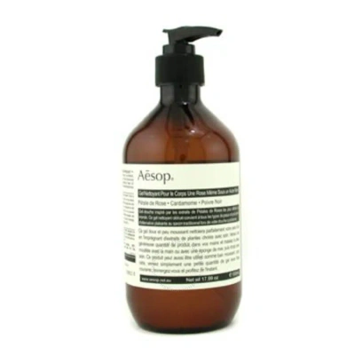 Aesop - A Rose By Any Other Name Body Cleanser  500ml/17.99oz In Black / Botanical / Rose