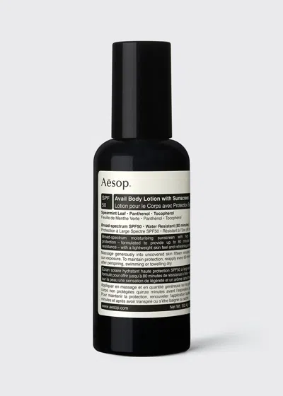 Aesop 5 Oz. Avail Body Lotion Spf50