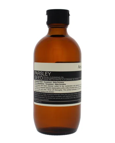 Aesop 6.8oz Parsley Seed Facial Cleansing Oil In Transparent