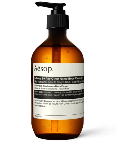 Aesop A Rose By Any Other Name Body Cleanser, 17 Oz. In Transparent