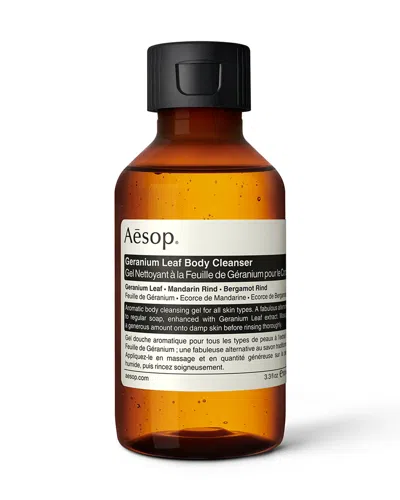 Aesop A Rose By Any Other Name Cleanser, 3.4 Oz. / 100 ml In Geranium Leaf