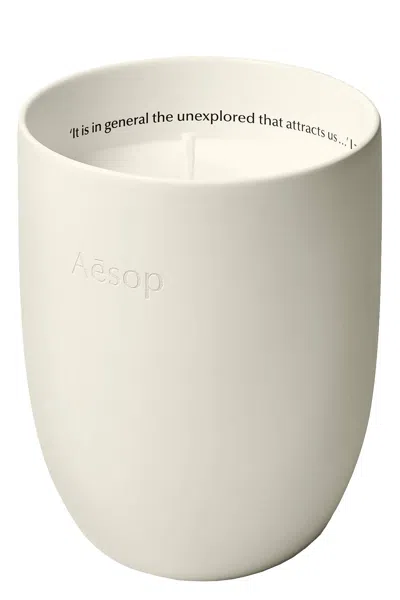 Aesop Aganice Aromatique Candle In White