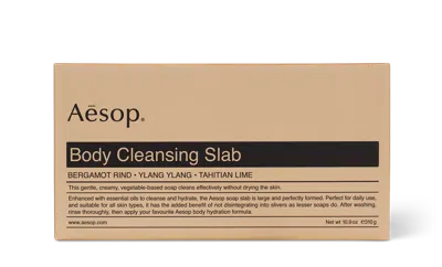 Aesop Body Cleansing Slab 310g In White