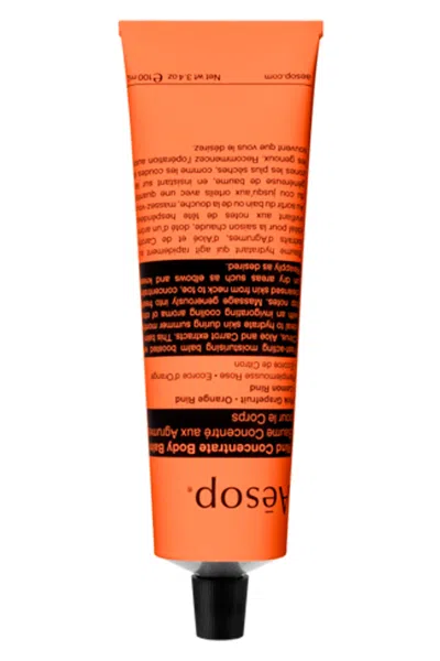 Aesop Body Cream 'rind Concentrate' In Orange