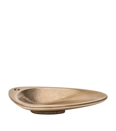 Aesop Bronze Incense Holder In Gold