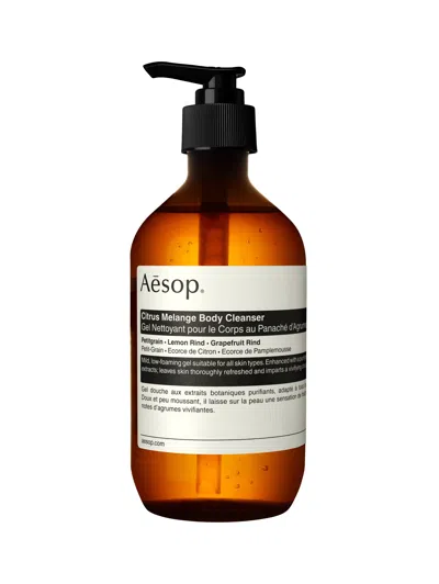 Aesop Citrus Melange Body Cleanser 500ml In Black