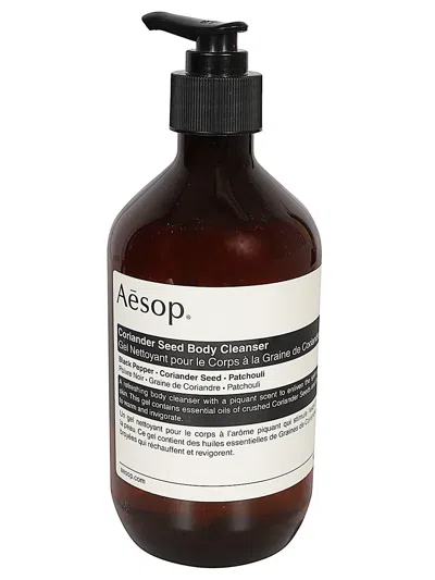 Aesop Coriander Seed Body Cleanser 500ml In Black