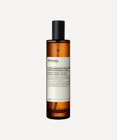 Aesop Cythera Aromatique Room Spray 100ml In Brown