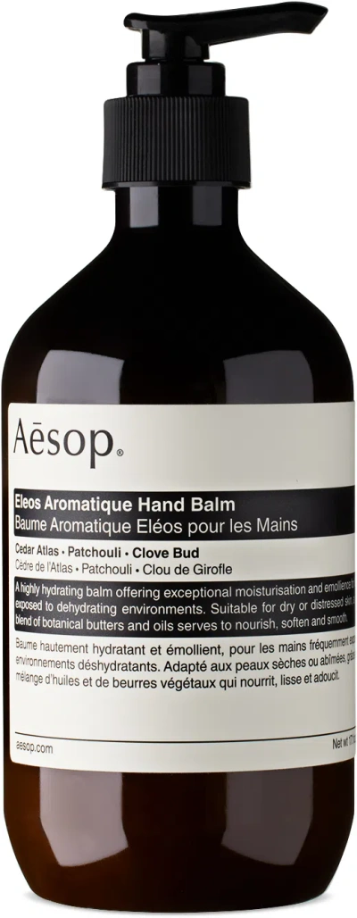 Aesop Eleos Aromatique Hand Balm, 500 ml In N/a
