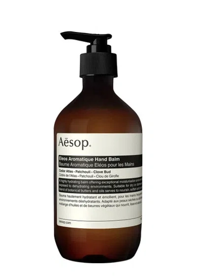 Aesop Eleos Aromatique Hand Balm 500ml In White