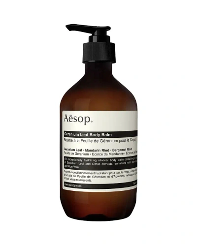 Aesop Geranium Leaf Body Balm 17 Oz. In Pump