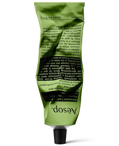 Aesop Geranium Leaf Body Balm, 3.3 Oz. In No Color