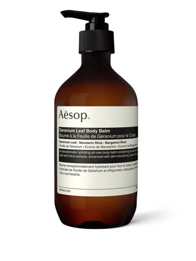 Aesop Geranium Leaf Body Balm 500 ml Accessories In Sand