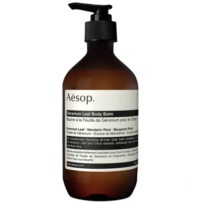 Aesop Geranium Leaf Body Balm 500ml In White