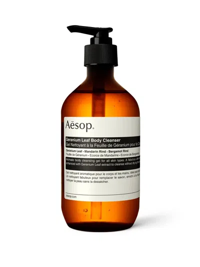 Aesop Geranium Leaf Body Cleanser 500 ml In Black