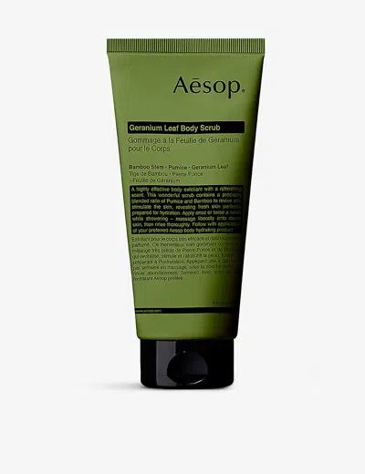 AESOP GERANIUM LEAF BODY SCRUB 180ML