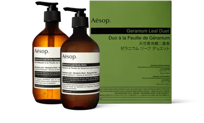 Aesop Geranium Leaf Duet In White