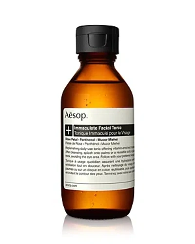 Aesop Immaculate Facial Tonic 3.4 Oz. In Brown
