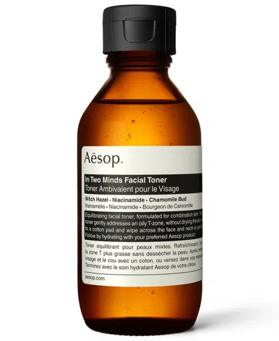 Aesop In Two Minds Facial Toner, 3.4 Oz. In Transparent