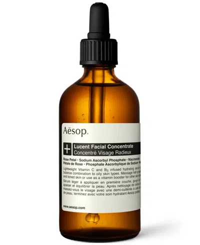 Aesop Lucent Facial Concentrate, 3.3 Oz. In Transparent