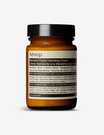 Aesop Mandarin Facial Hydrating Cream 120ml In White