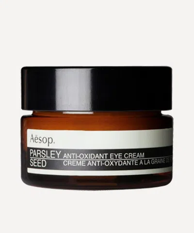 Aesop Parsley Seed Anti-oxidant Eye Cream 10ml In White