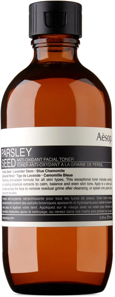AESOP PARSLEY SEED ANTI-OXIDANT FACIAL TONER, 200 ML