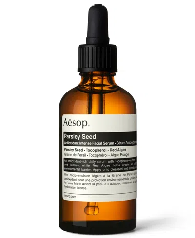 Aesop Parsley Seed Anti-oxidant Intense Serum, 2.0 Oz. In Transparent