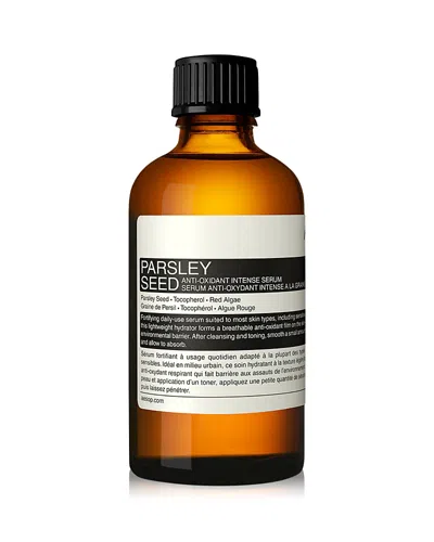 Aesop Parsley Seed Antioxidant Intense Serum 3.4 Oz. In Transparent