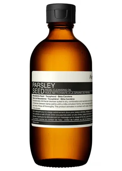 Aesop Parsley Seed Facial Cleansing Oil 200ml In N/a