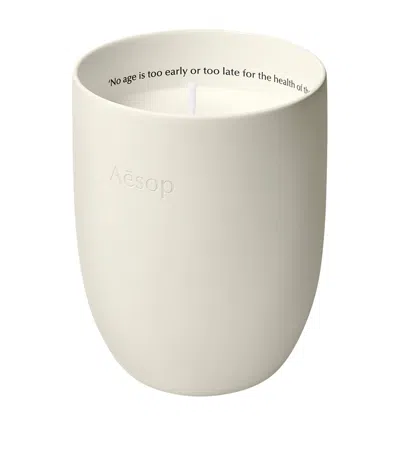 Aesop Ptolemy Aromatique Candle In Gray