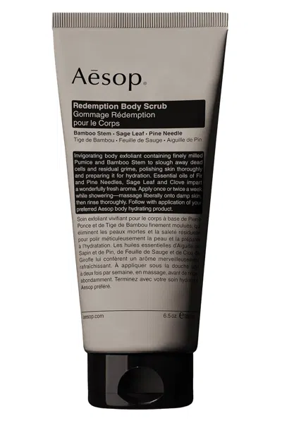 Aesop Redemption Body Scrub 180 ml In Gray