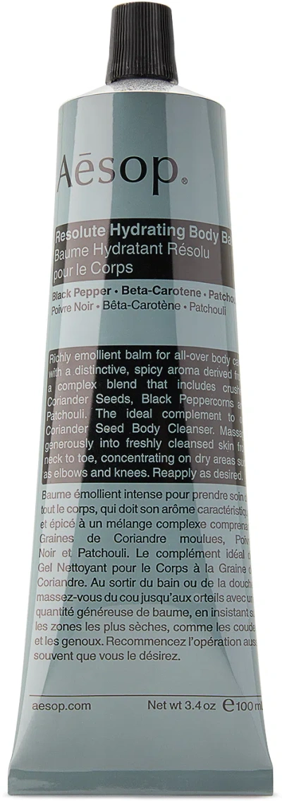 Aesop Resolute Hydrating Body Balm 3.4 Oz. In Travel Tube