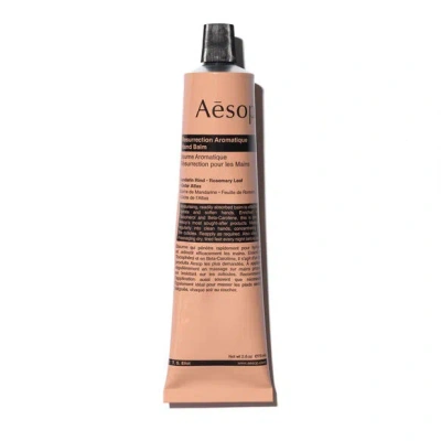 Aesop Resurrection Aromatique Hand Balm 2.5 oz 3614274581096 In Transparent