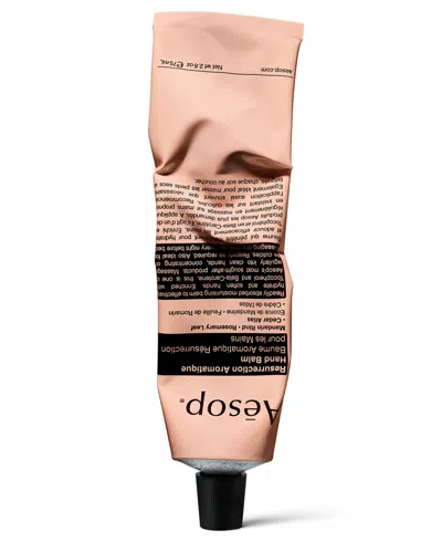 Aesop Resurrection Aromatique Hand Balm, 2.6 Oz. In No Color