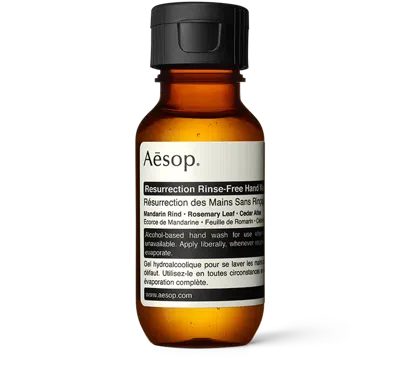 Aesop Resurrection Rinse-free Hand Wash 50ml In White