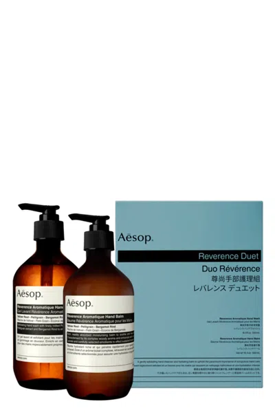 Aesop 'reverence Duet' Kit In Light Blue