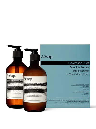 Aesop Reverence Hand Kit In Blue