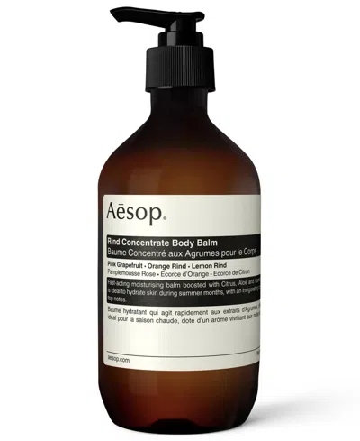 Aesop Rind Concentrate Body Balm, 17 Oz. In Transparent