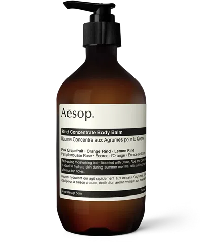 Aesop Rind Concentrate Body Balm 500ml In White