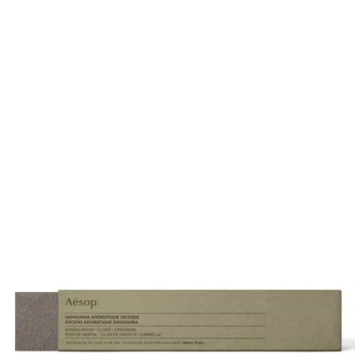 Aesop Sarashina Aromatique Incense 165ml In White