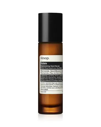 Aesop Solais Replenishing Hand Serum 1 Oz. In Brown