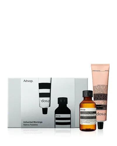Aesop Unhurried Mornings Hand & Body Duo Gift Set ($62 Value)