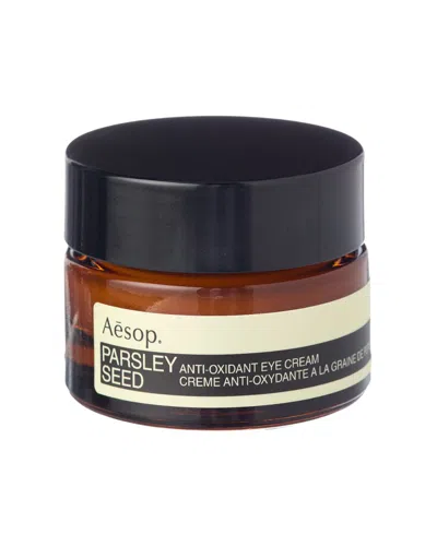 Aesop Unisex 0.33oz Parsley Seed Anti-oxidant Eye Cream In Transparent