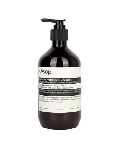 Aesop Unisex 16.9oz Reverence Aromatique Hand Wash In Transparent