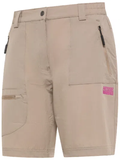 Aesse Alta Women's Bermuda Nylon Stretch Gr 130 In Brown
