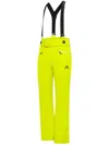 Aesse Cervinia Era Waterproof-zips Ski Jumpsuit In Yellow