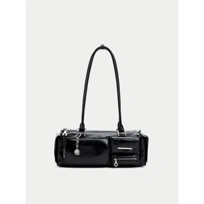 Aest Studios Capture Multipocket Bag In Black