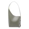 Aesther Ekme Demi Lune Calfskin Leather Bucket Bag In Green